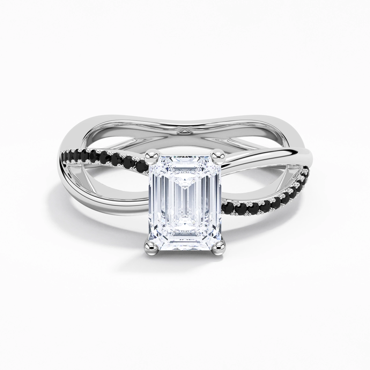 Prong Engagement Ring 2.00ct Cubic Zirconia