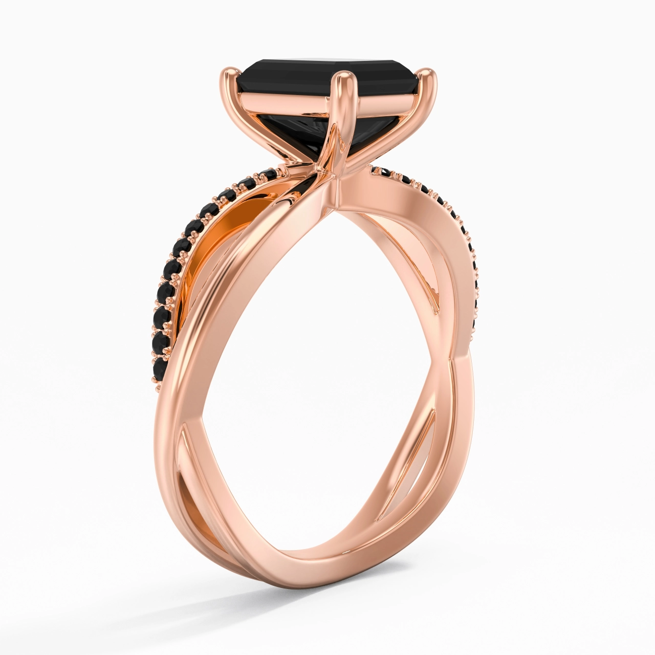 Prong Engagement Ring 2.00ct Cubic Zirconia