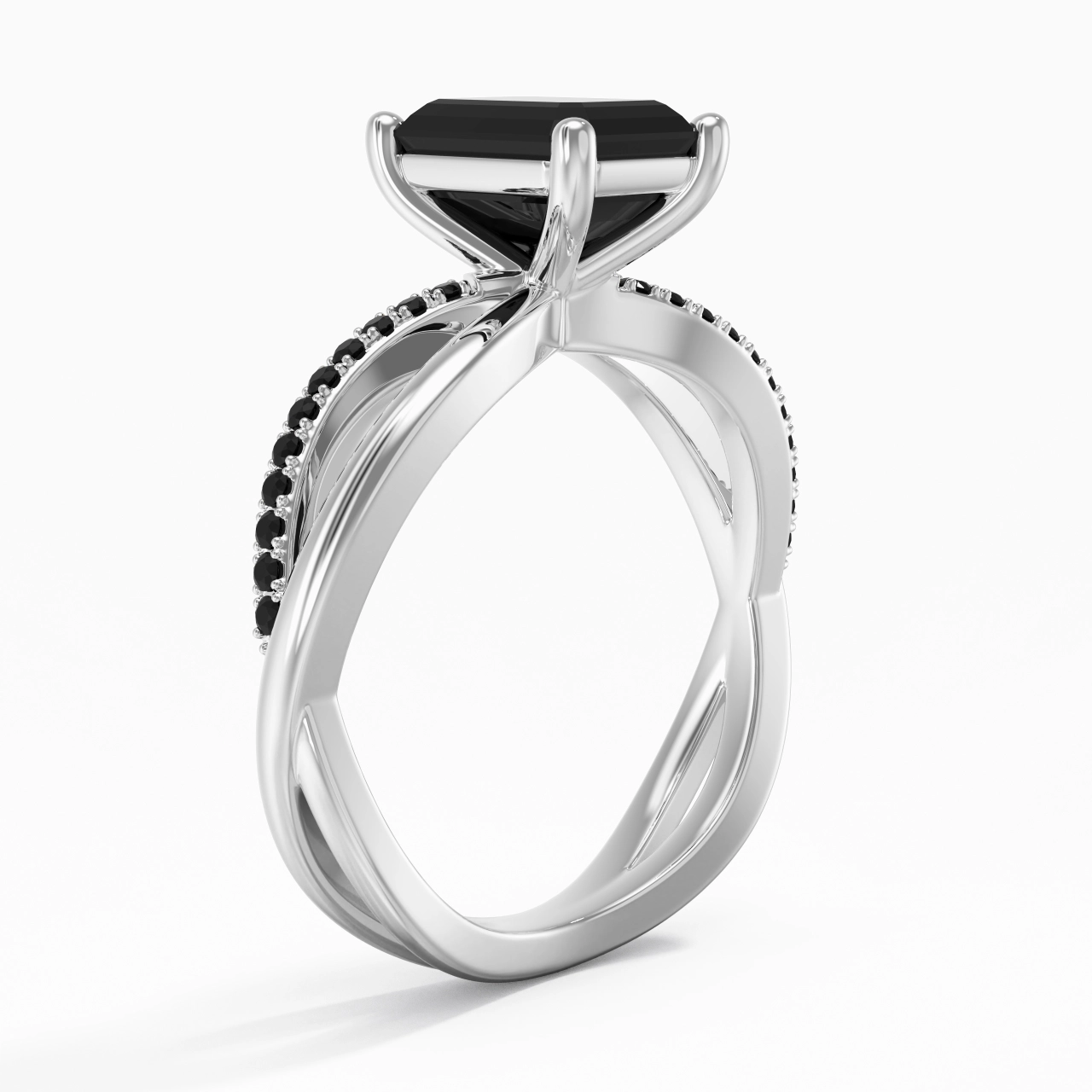 Prong Engagement Ring 2.00ct Cubic Zirconia