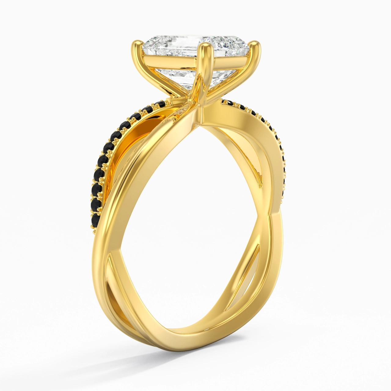 Prong Engagement Ring 2.00ct Cubic Zirconia