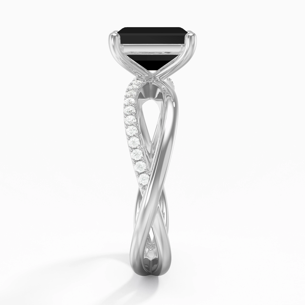 Prong Engagement Ring 2.00ct Cubic Zirconia