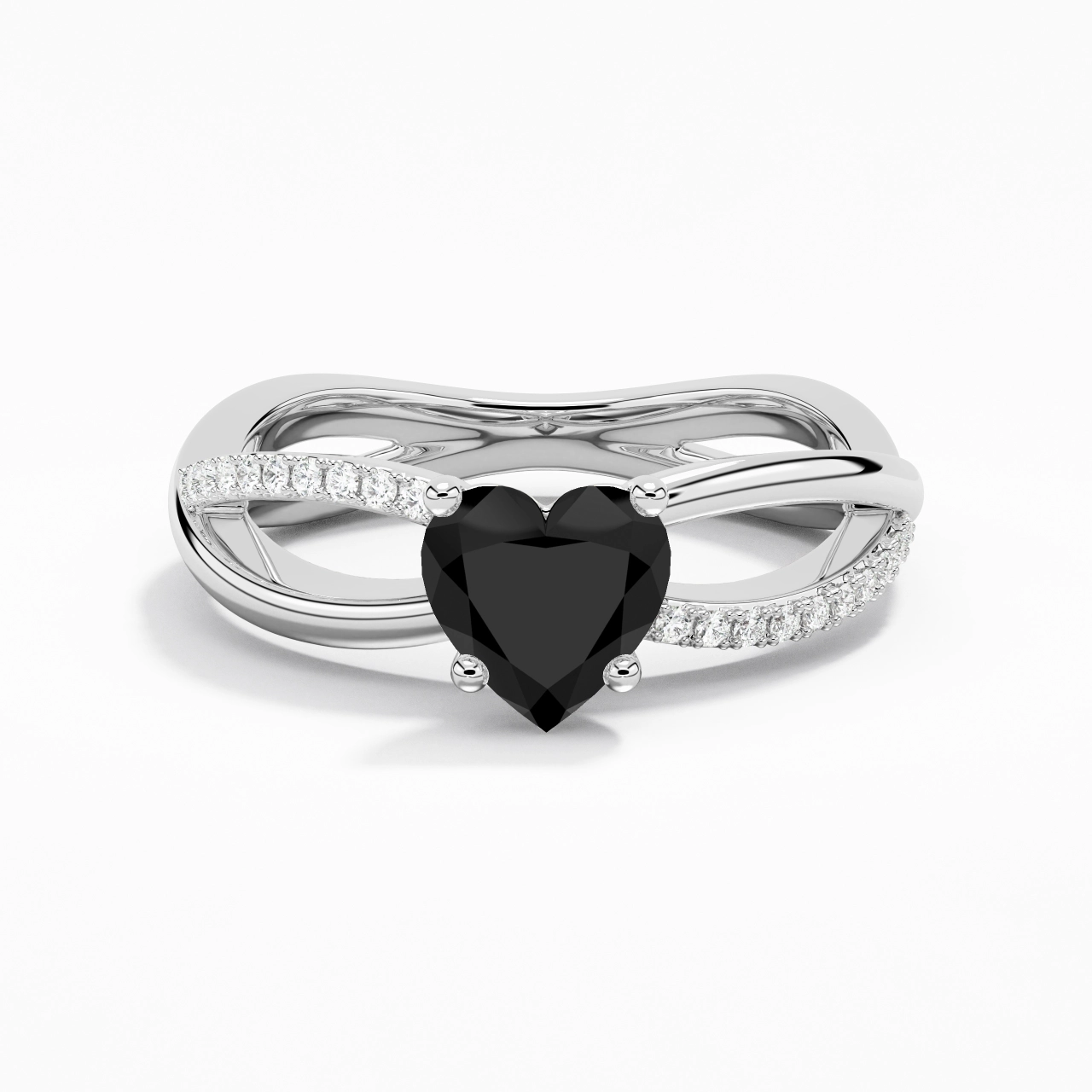 Prong Engagement Ring 1.20ct Cubic Zirconia