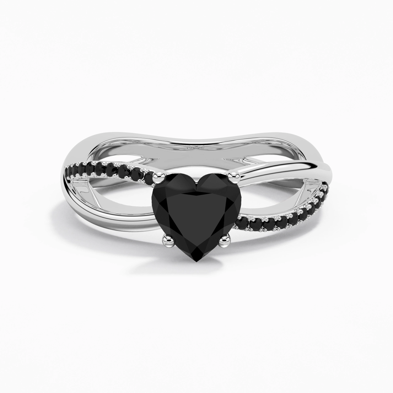 Prong Engagement Ring 1.20ct Cubic Zirconia