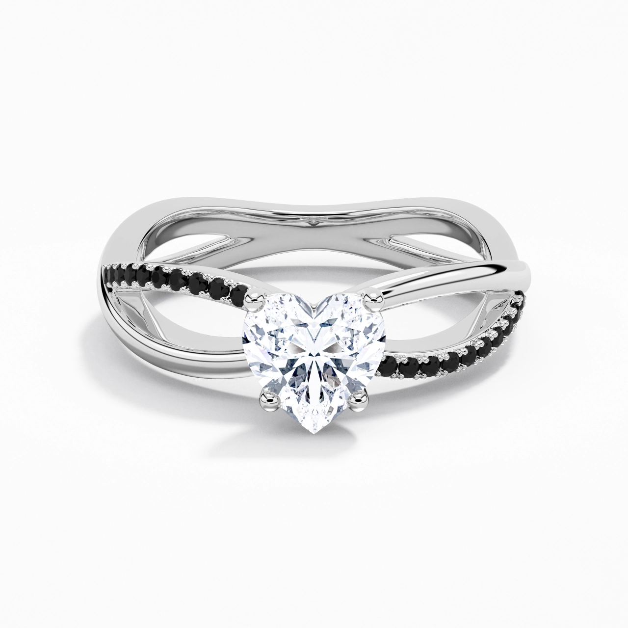 Prong Engagement Ring 1.20ct Cubic Zirconia