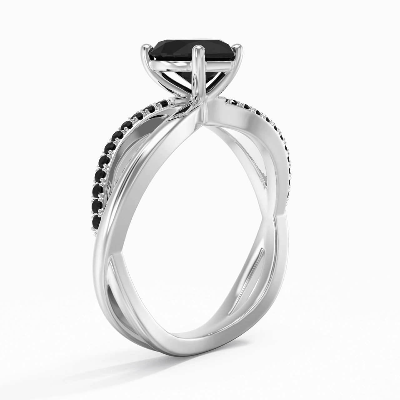 Prong Engagement Ring 1.20ct Cubic Zirconia