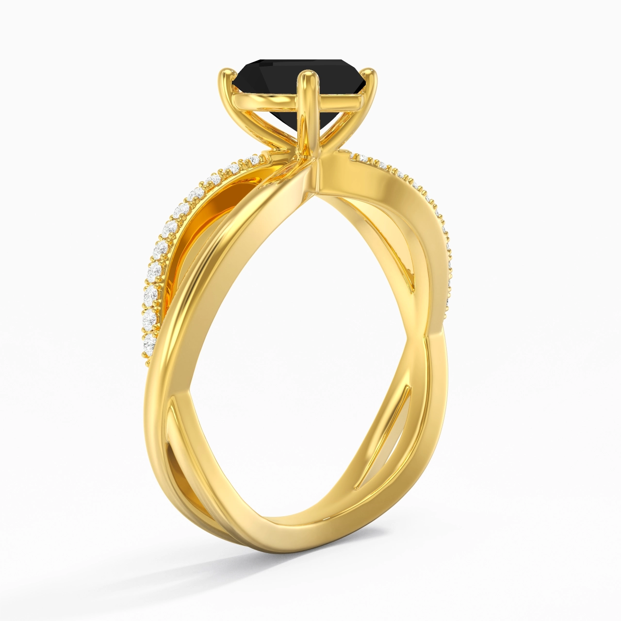 Prong Engagement Ring 1.20ct Cubic Zirconia