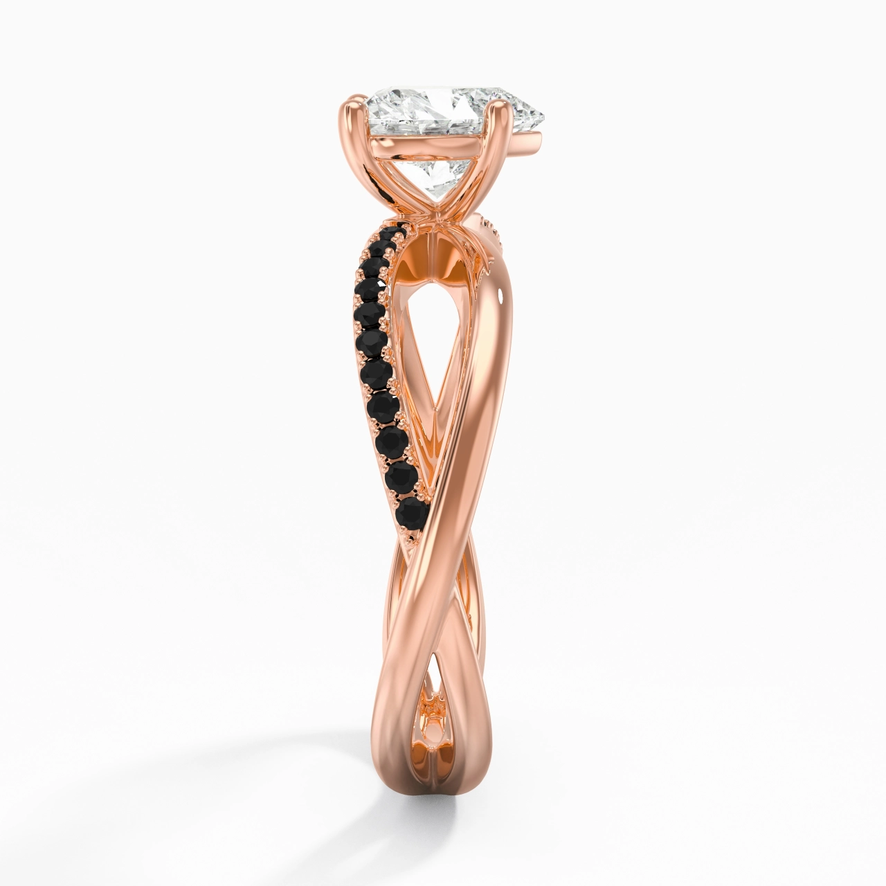 Prong Engagement Ring 1.20ct Cubic Zirconia