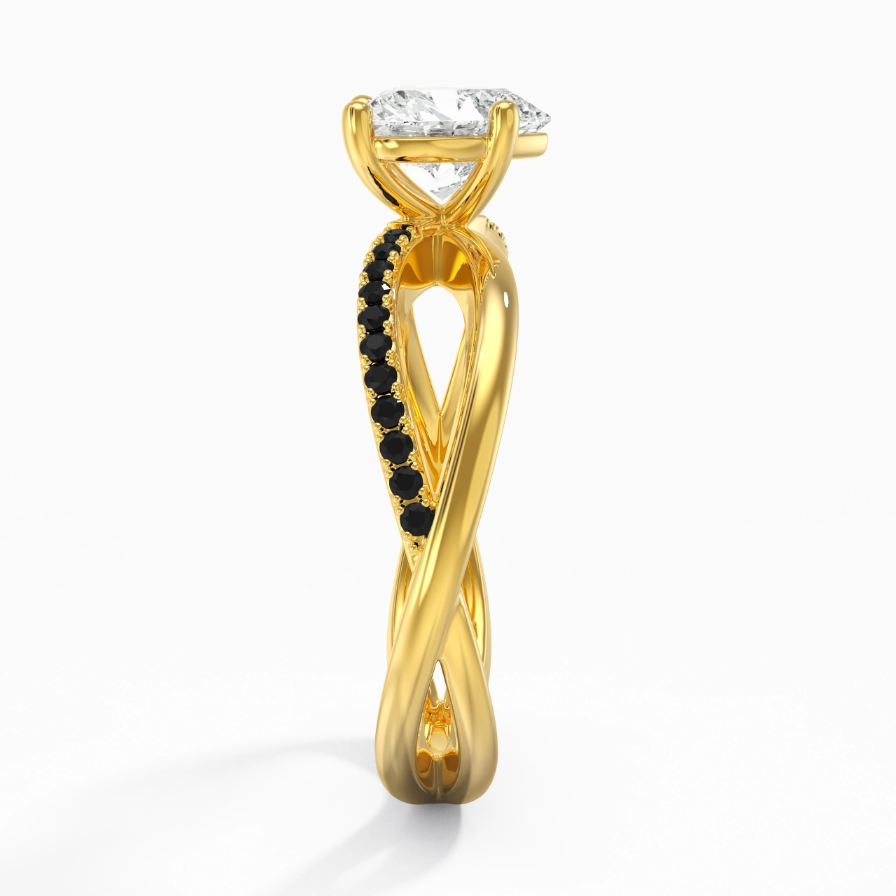 Prong Engagement Ring 1.20ct Cubic Zirconia