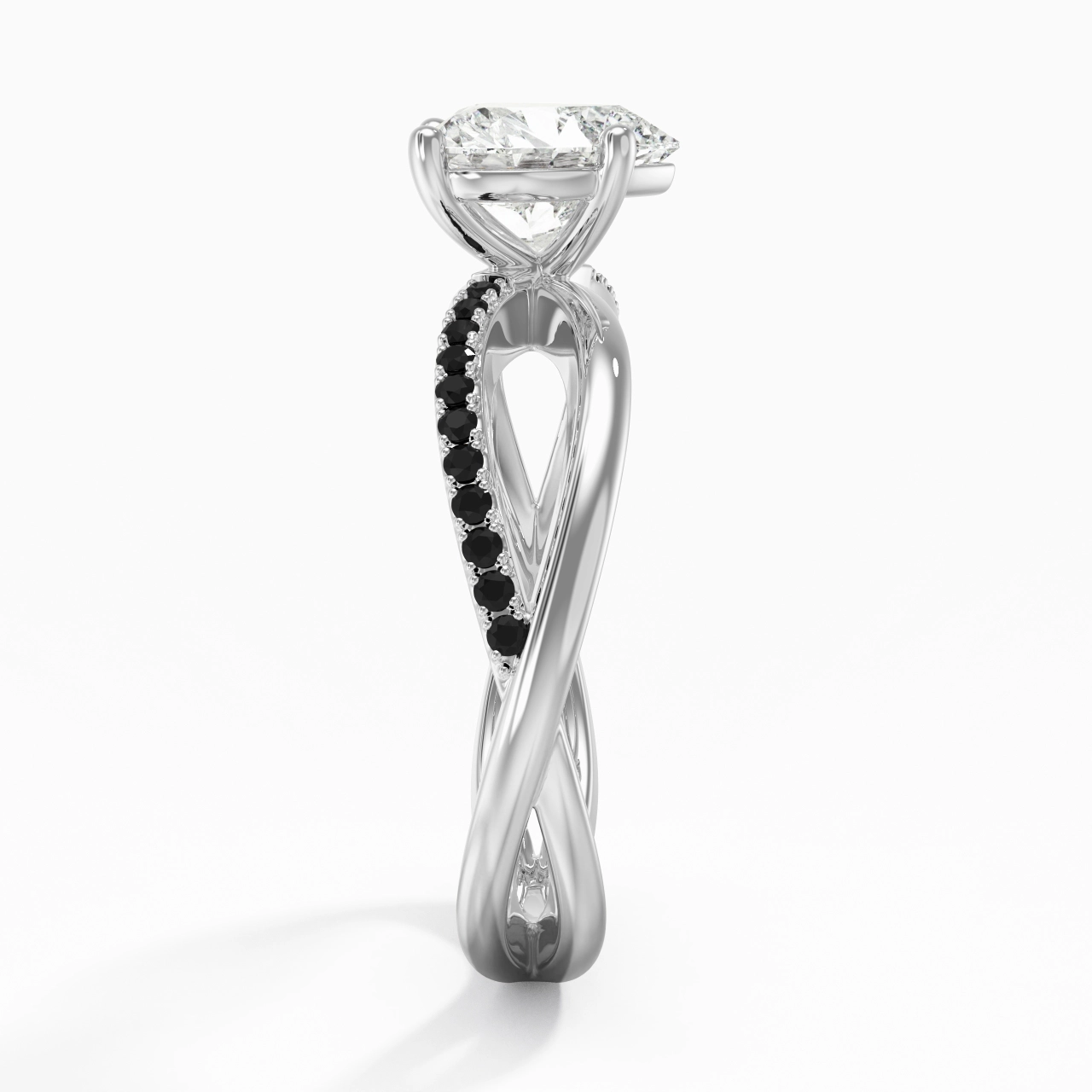 Prong Engagement Ring 1.50ct Cubic Zirconia