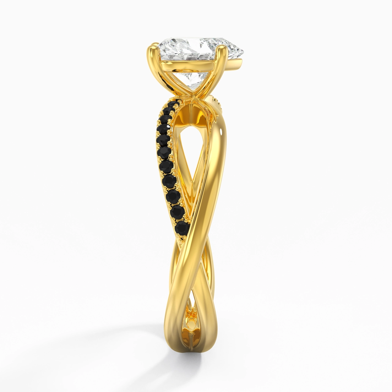 Prong Engagement Ring 1.50ct Cubic Zirconia