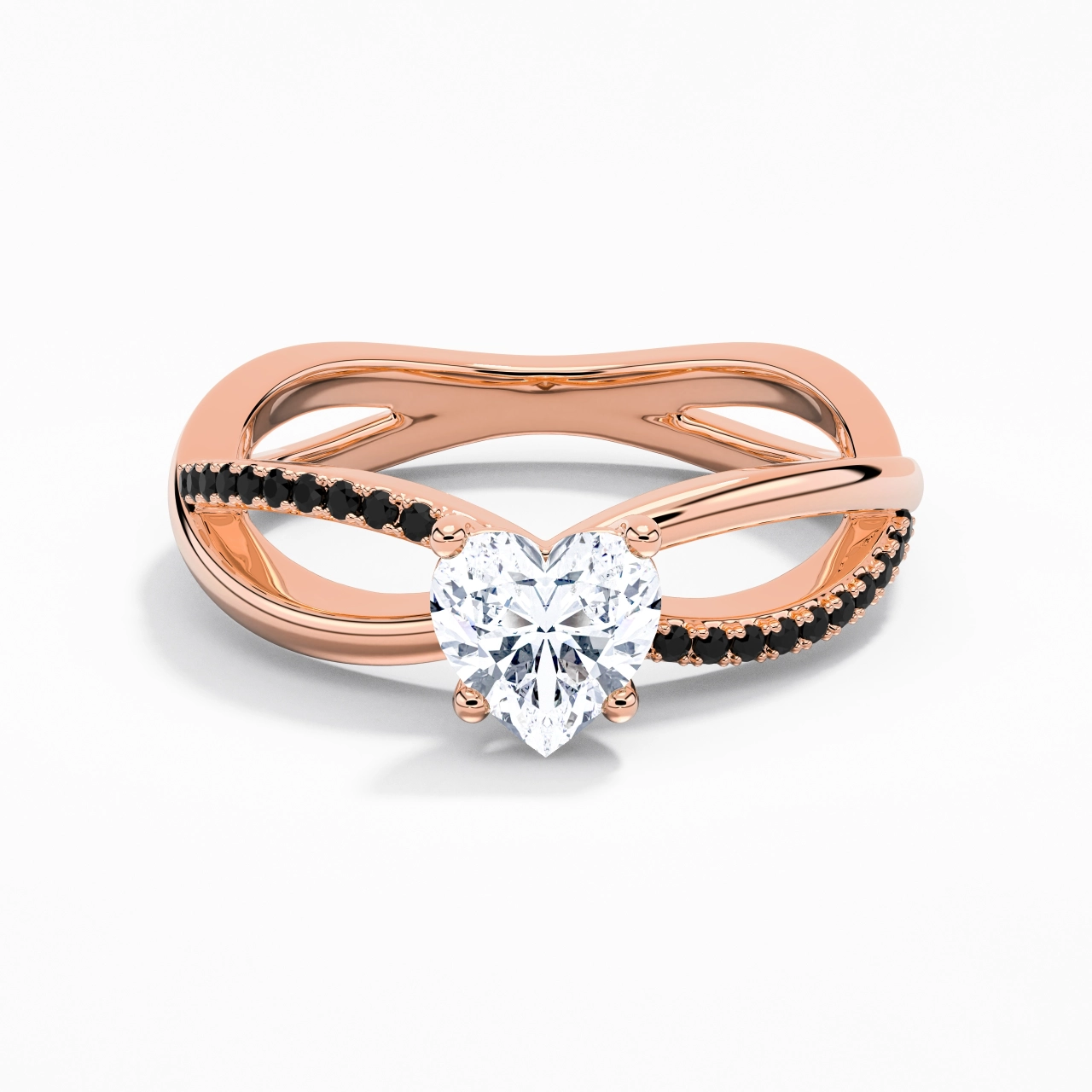 Prong Engagement Ring 1.00ct Cubic Zirconia