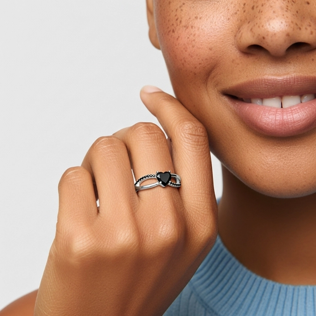 Prong Engagement Ring 1.00ct Cubic Zirconia