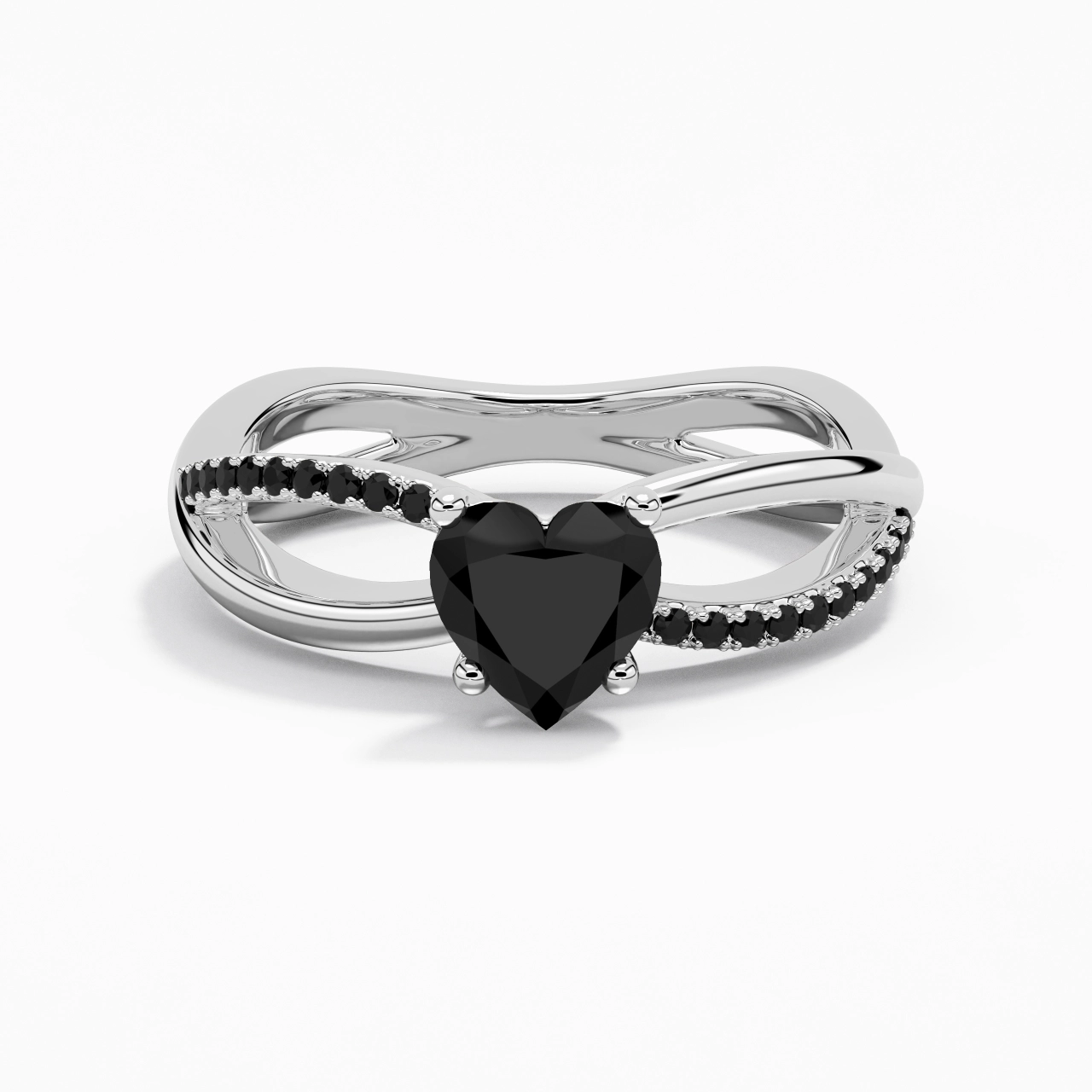 Prong Engagement Ring 1.00ct Cubic Zirconia