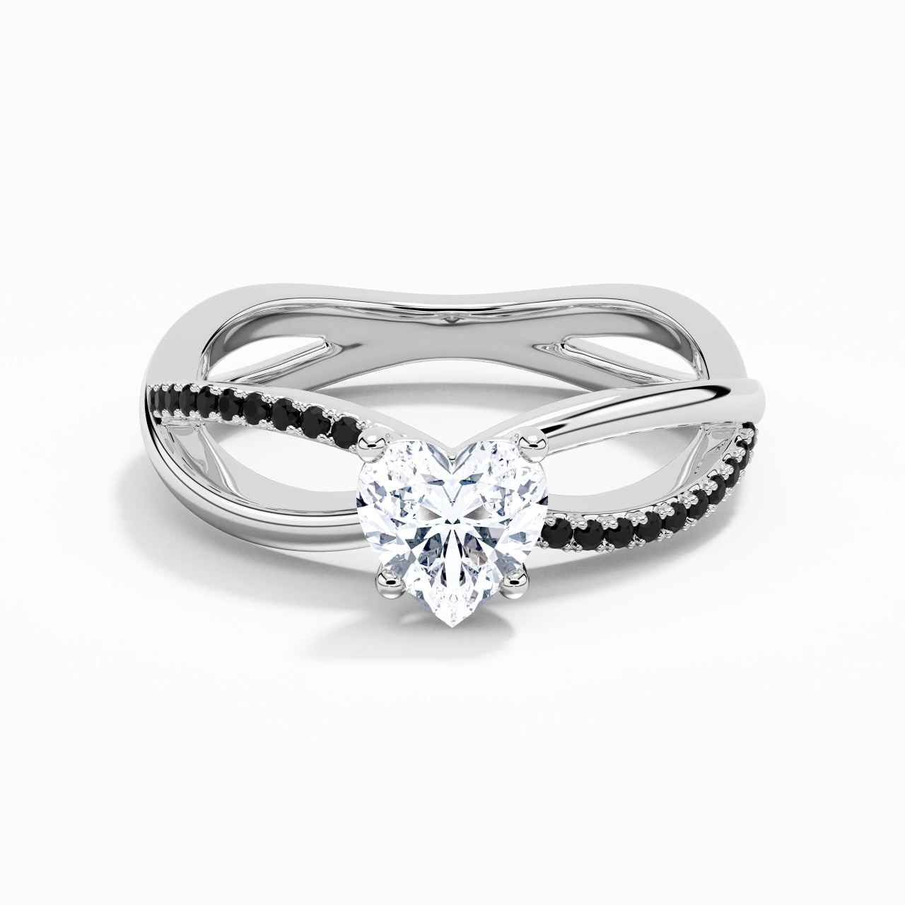 Prong Engagement Ring 1.00ct Cubic Zirconia