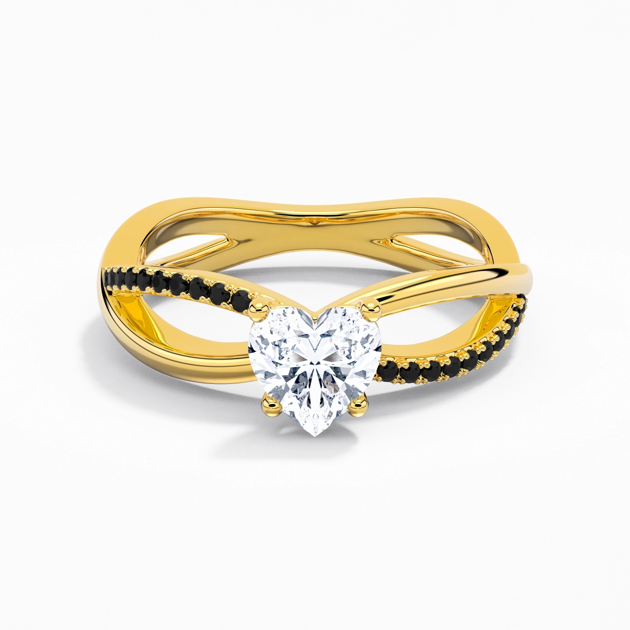 Prong Engagement Ring 1.00ct Cubic Zirconia