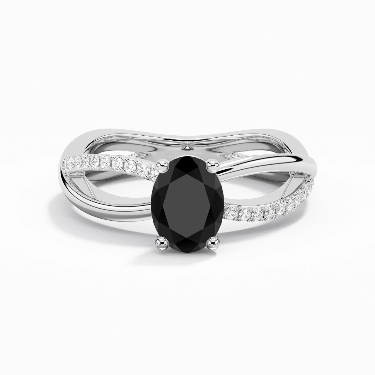 Prong Engagement Ring 1.50ct Cubic Zirconia