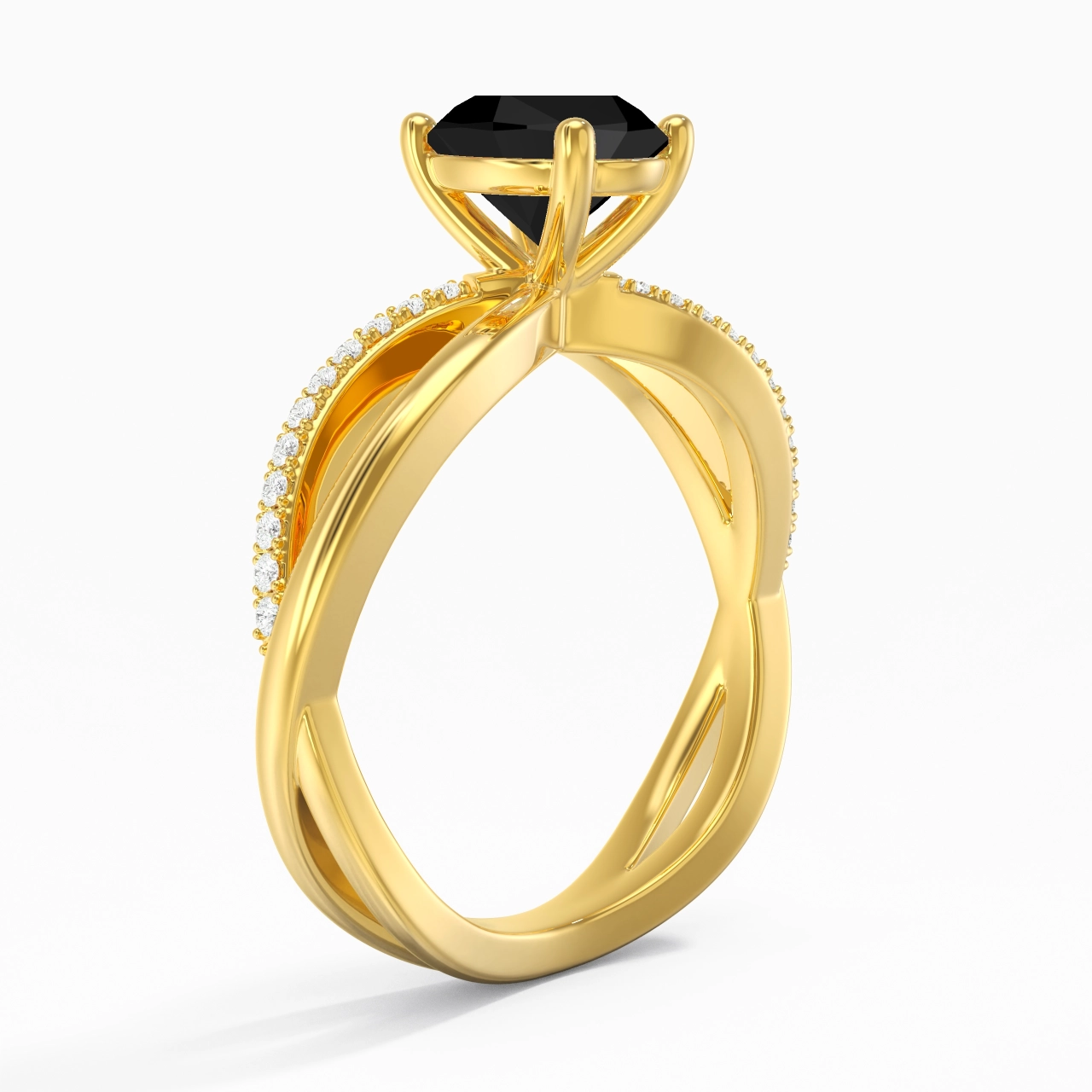 Prong Engagement Ring 1.50ct Cubic Zirconia