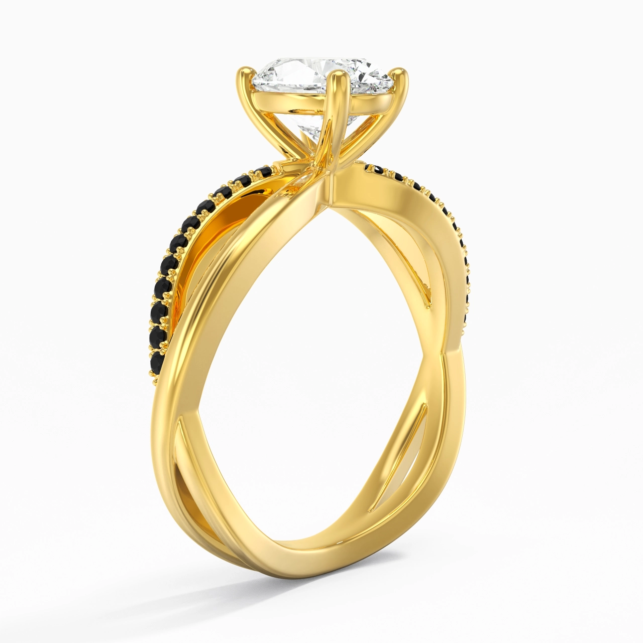 Prong Engagement Ring 1.50ct Cubic Zirconia