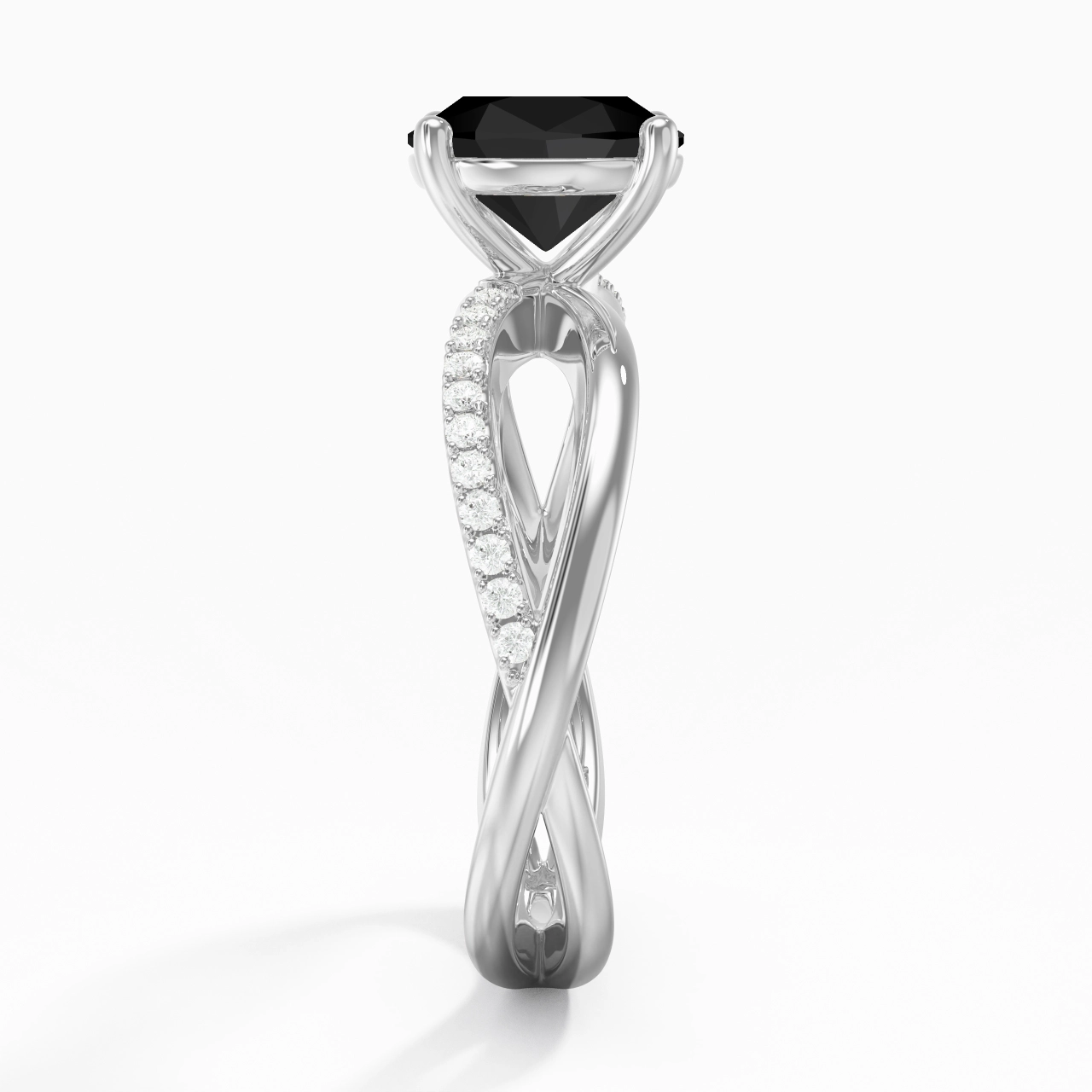 Prong Engagement Ring 1.50ct Cubic Zirconia