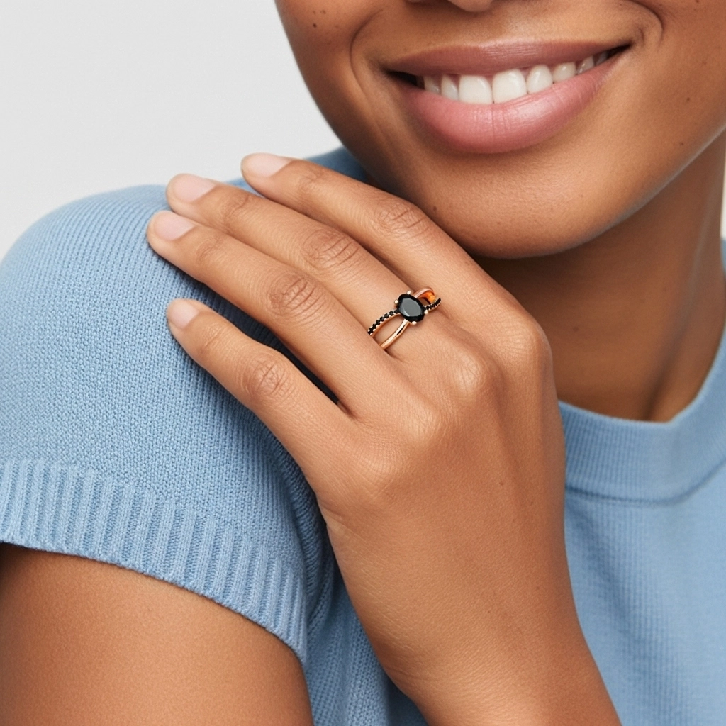 Prong Engagement Ring 1.00ct Cubic Zirconia