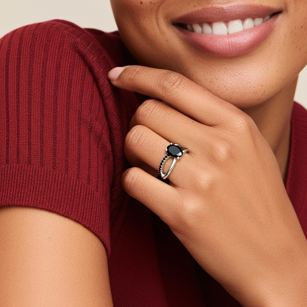 Prong Engagement Ring 1.00ct Cubic Zirconia