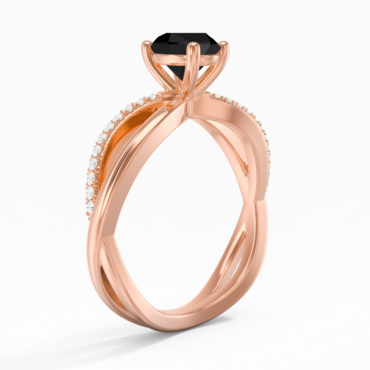 Prong Engagement Ring 1.00ct Cubic Zirconia