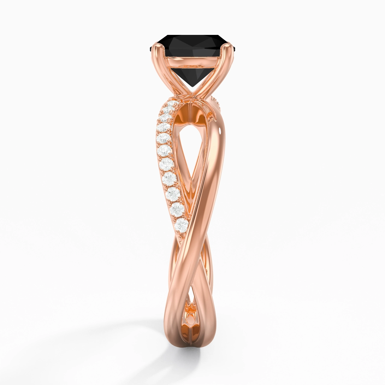 Prong Engagement Ring 1.00ct Cubic Zirconia