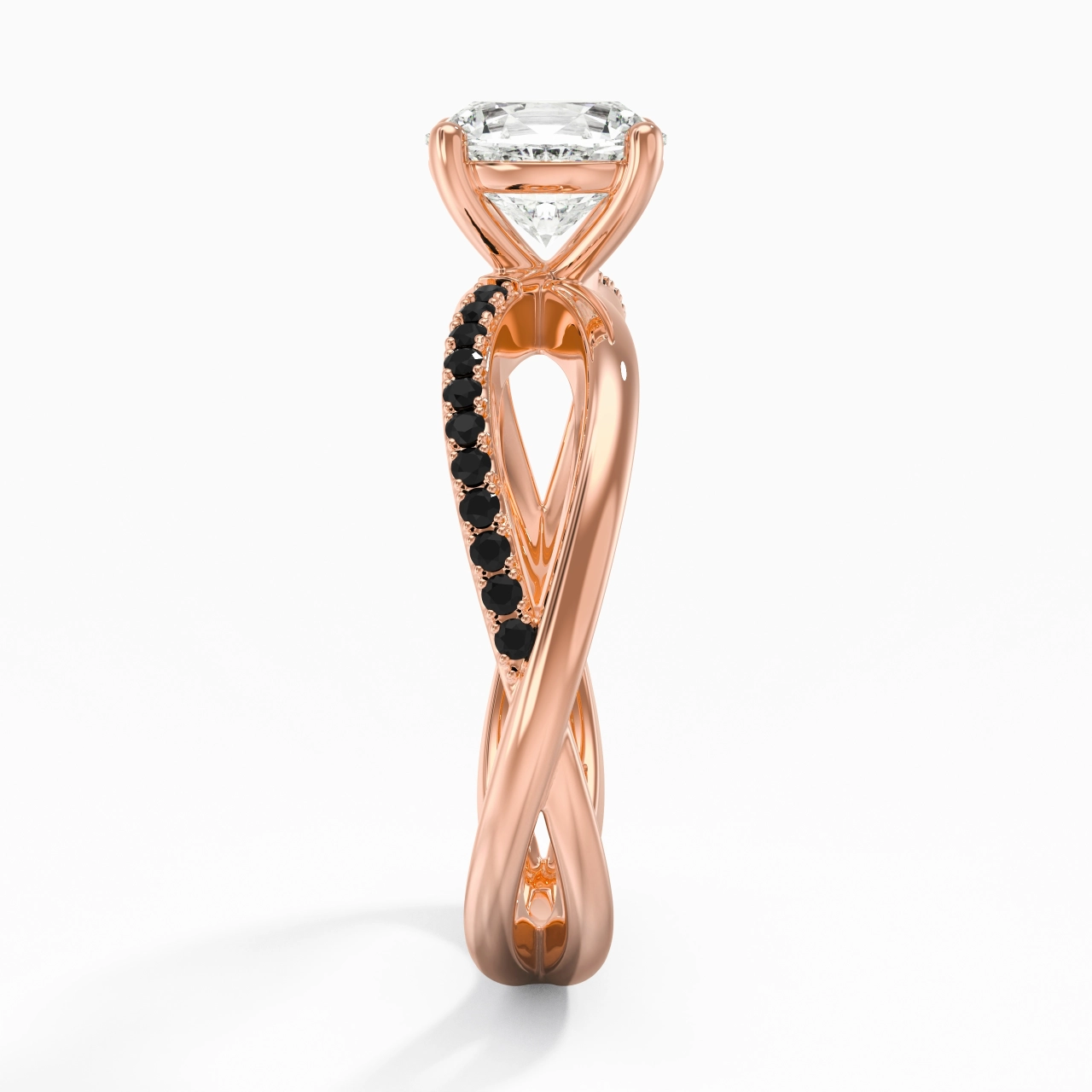 Prong Engagement Ring 1.00ct Cubic Zirconia