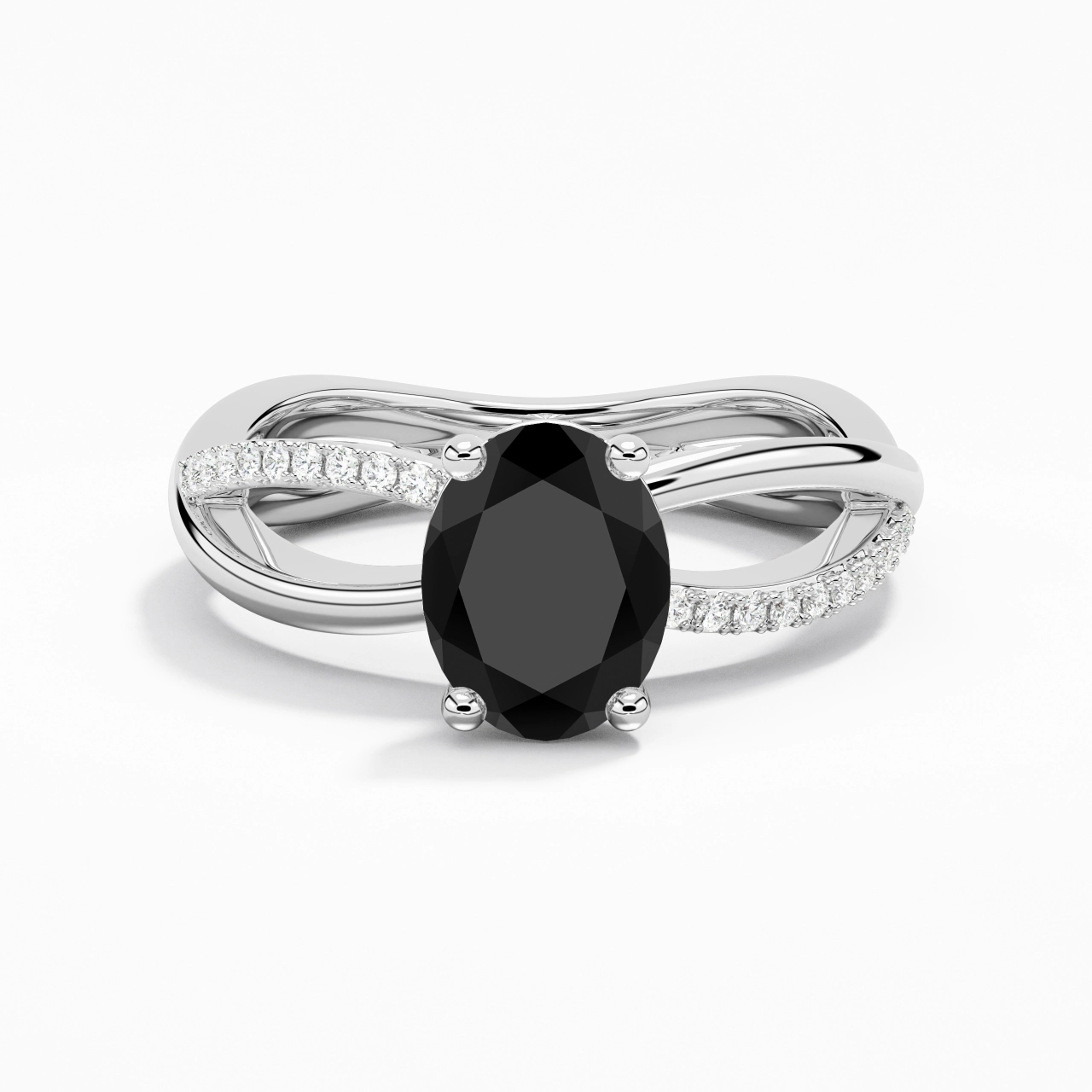 Prong Engagement Ring 2.00ct Cubic Zirconia