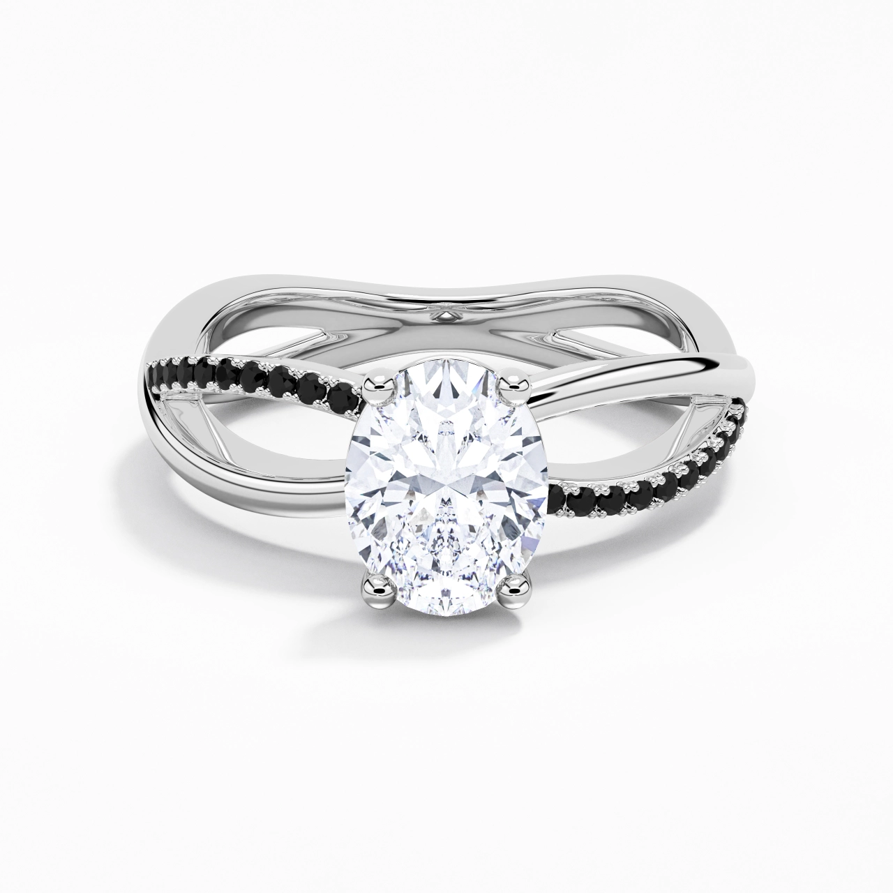 Prong Engagement Ring 2.00ct Cubic Zirconia