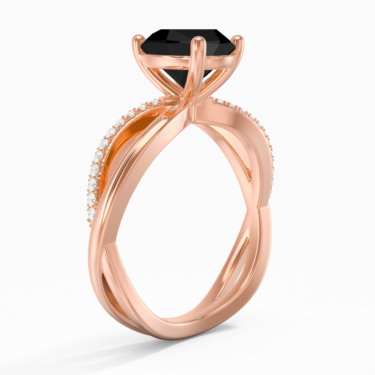 Prong Engagement Ring 2.00ct Cubic Zirconia