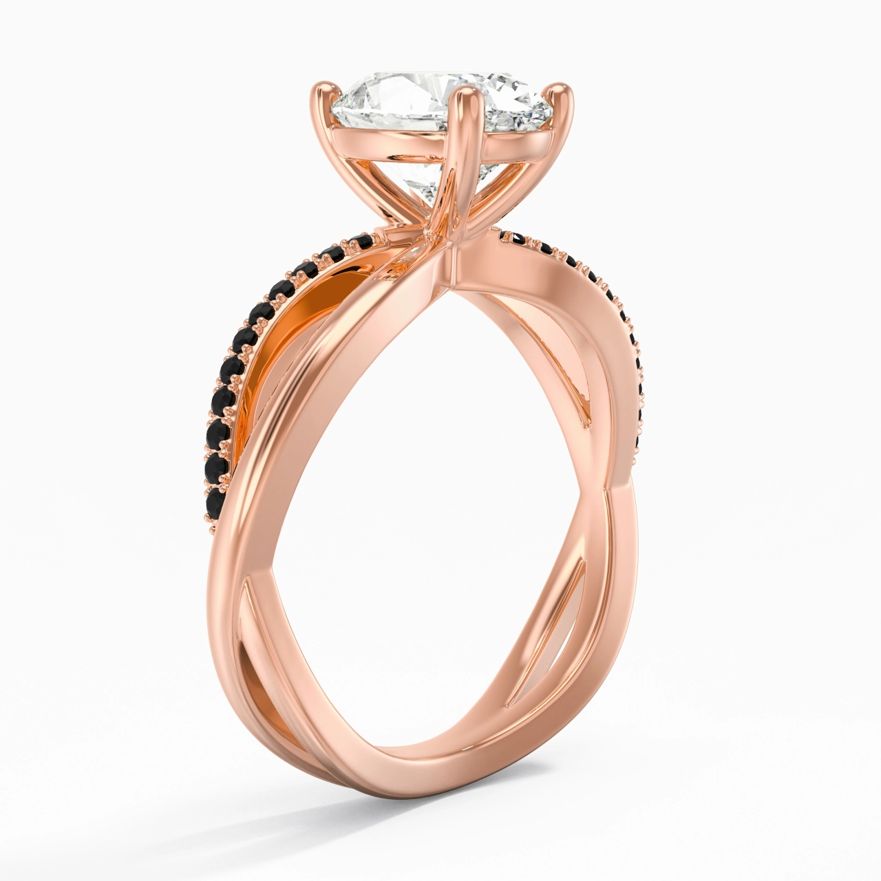 Prong Engagement Ring 2.00ct Cubic Zirconia