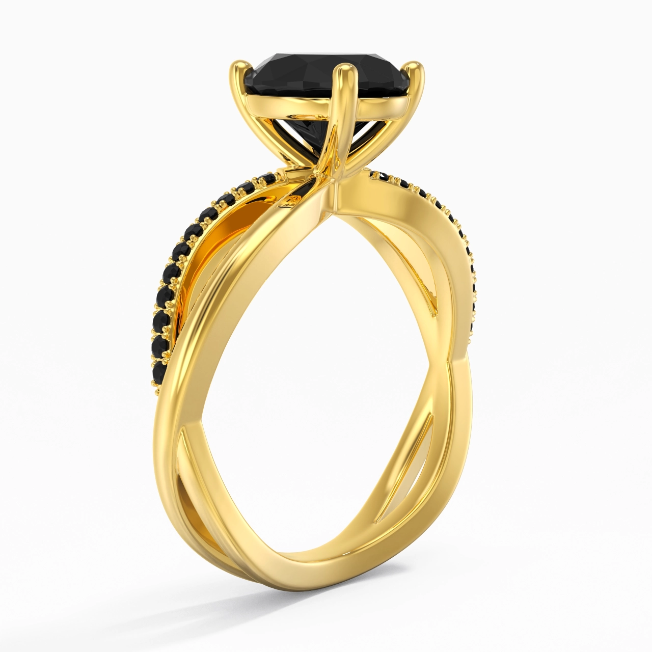 Prong Engagement Ring 2.00ct Cubic Zirconia