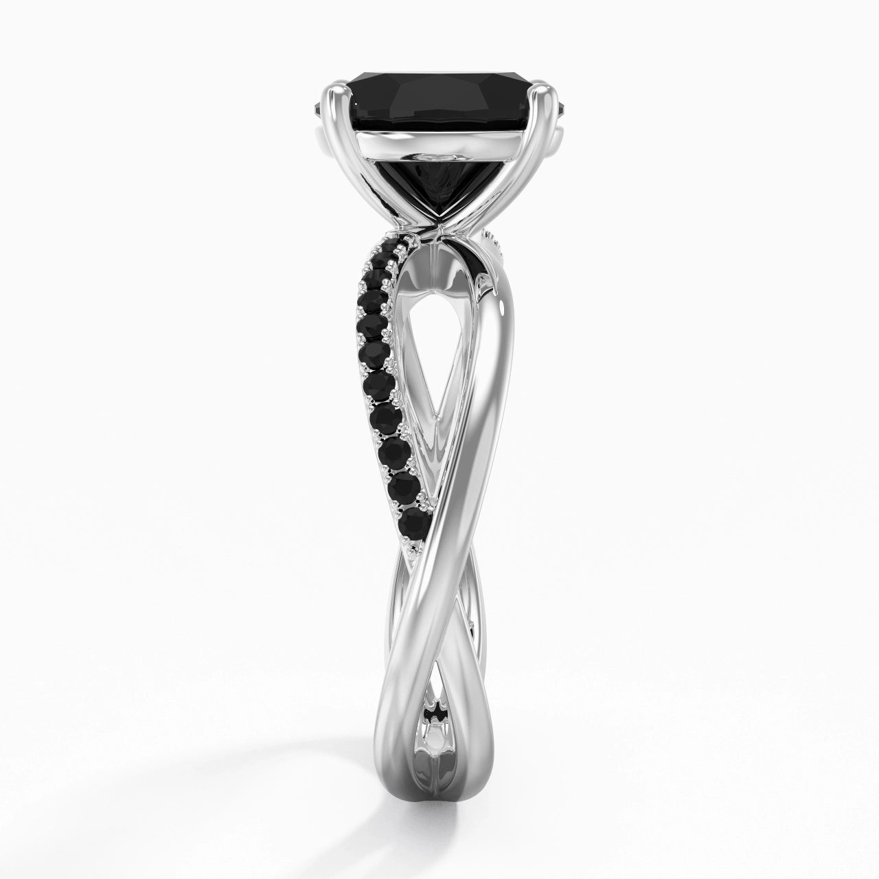 Prong Engagement Ring 2.00ct Cubic Zirconia