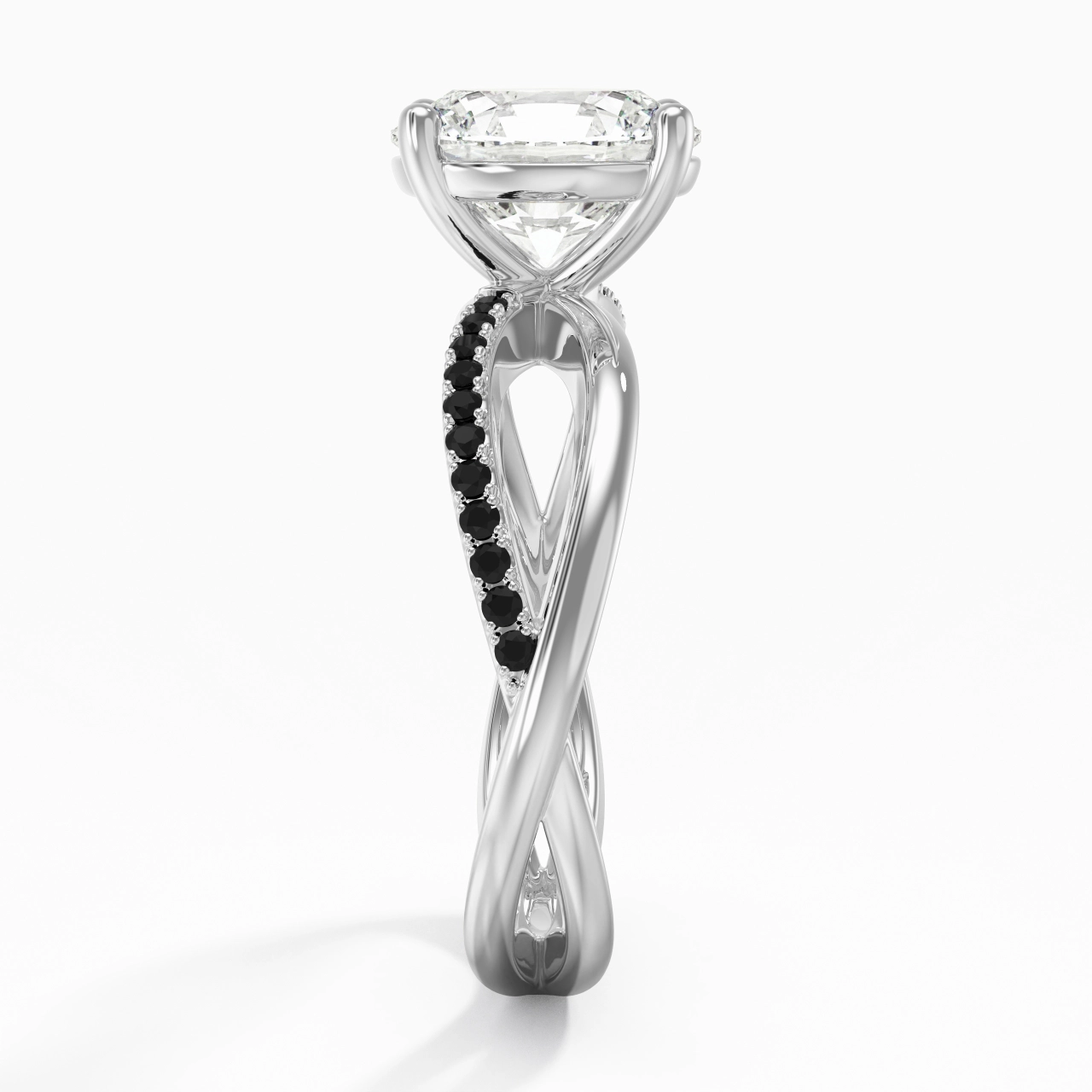 Prong Engagement Ring 2.00ct Cubic Zirconia