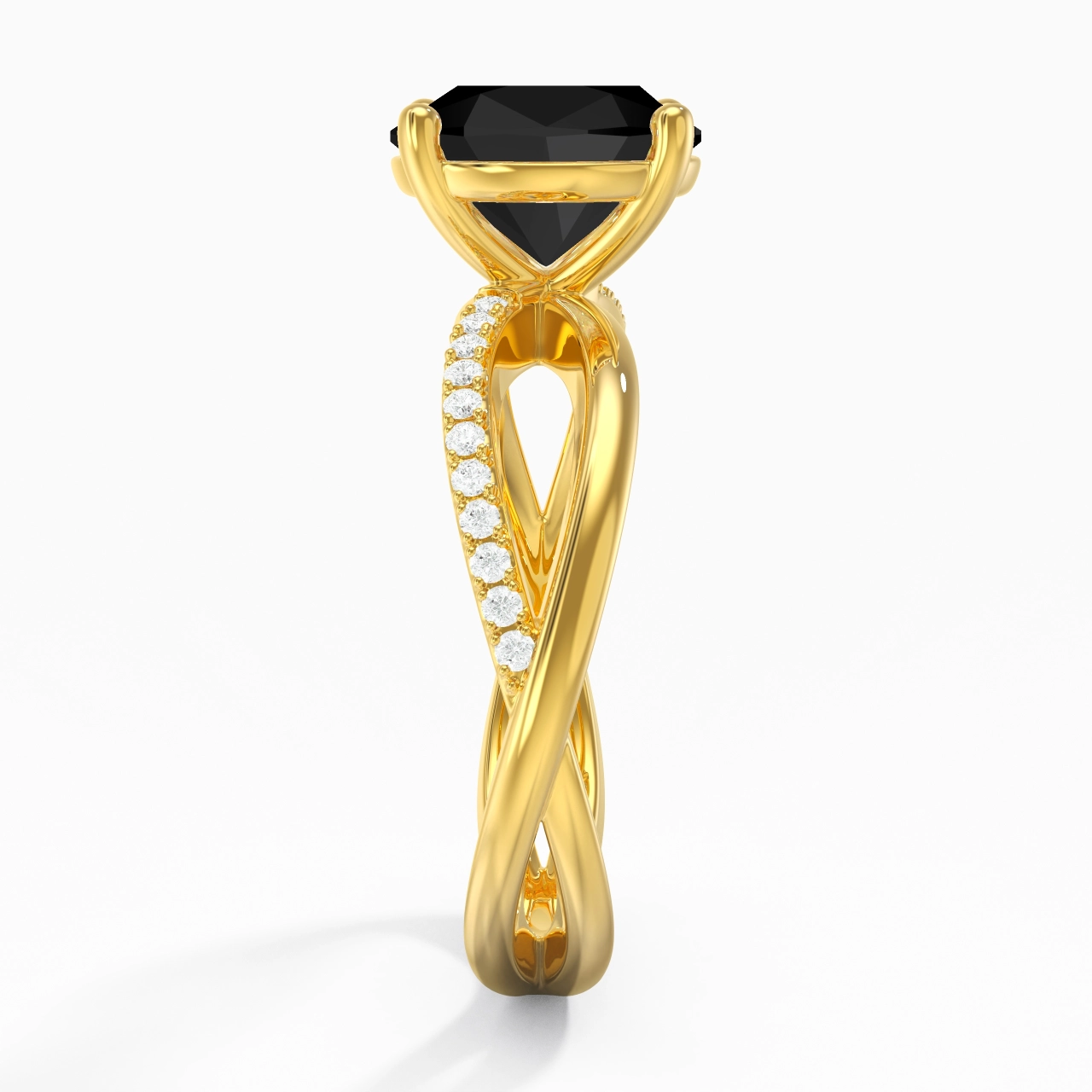 Prong Engagement Ring 2.00ct Cubic Zirconia