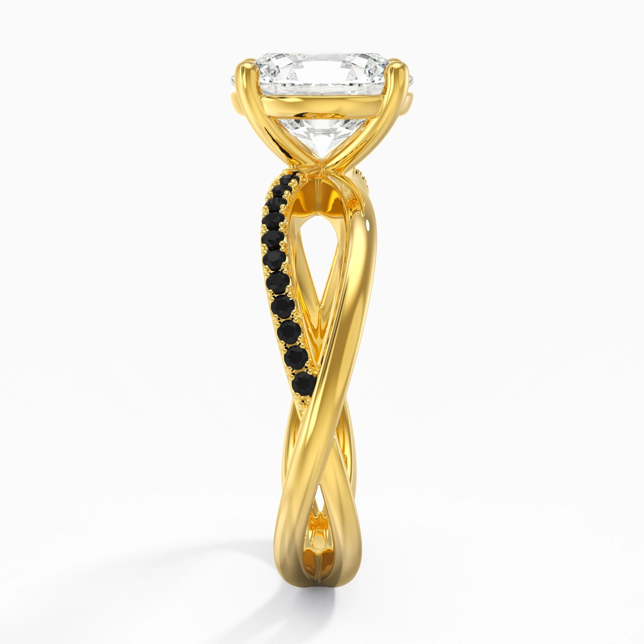 Prong Engagement Ring 2.00ct Cubic Zirconia