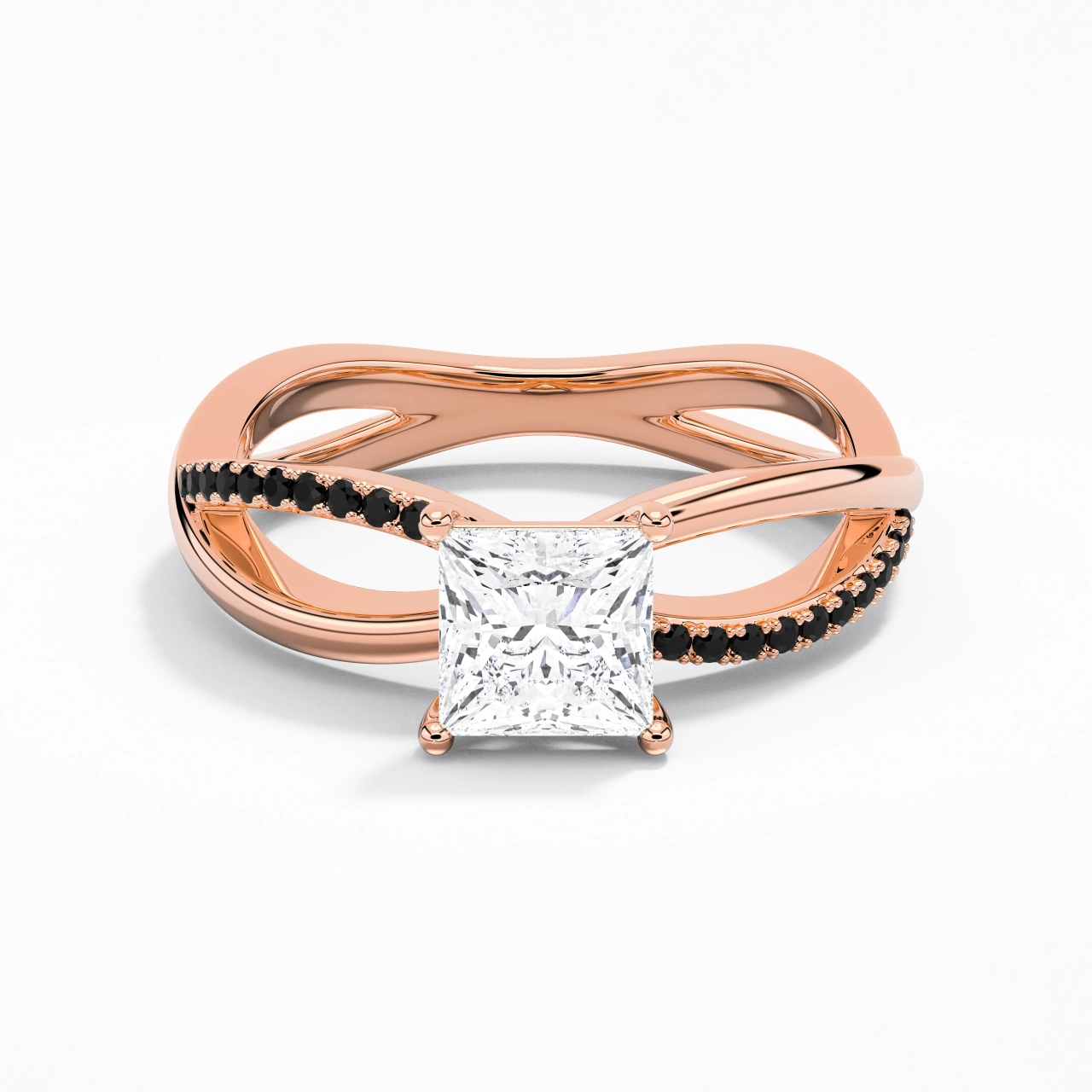 Prong Engagement Ring 1.20ct Cubic Zirconia