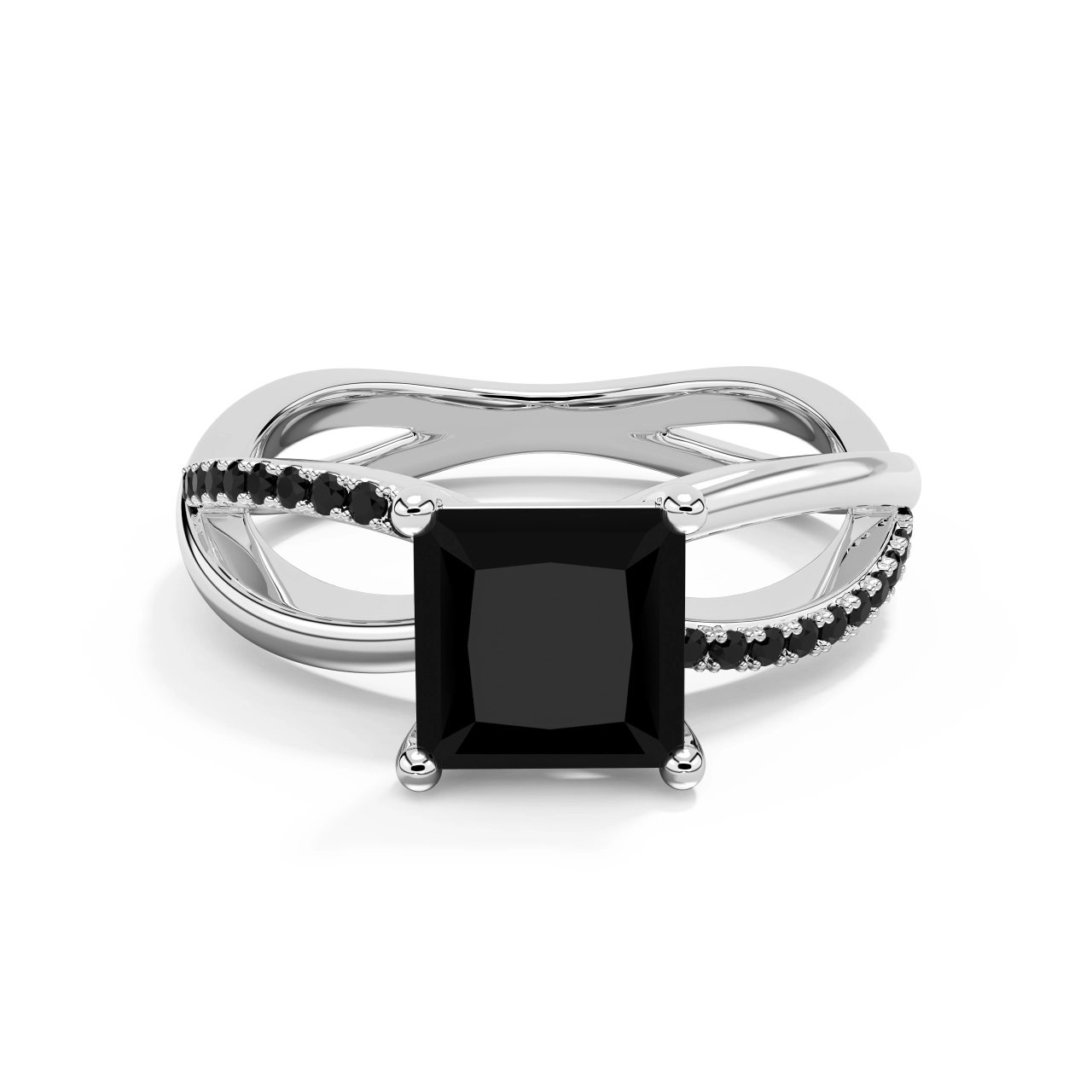 Prong Engagement Ring 1.50ct Cubic Zirconia