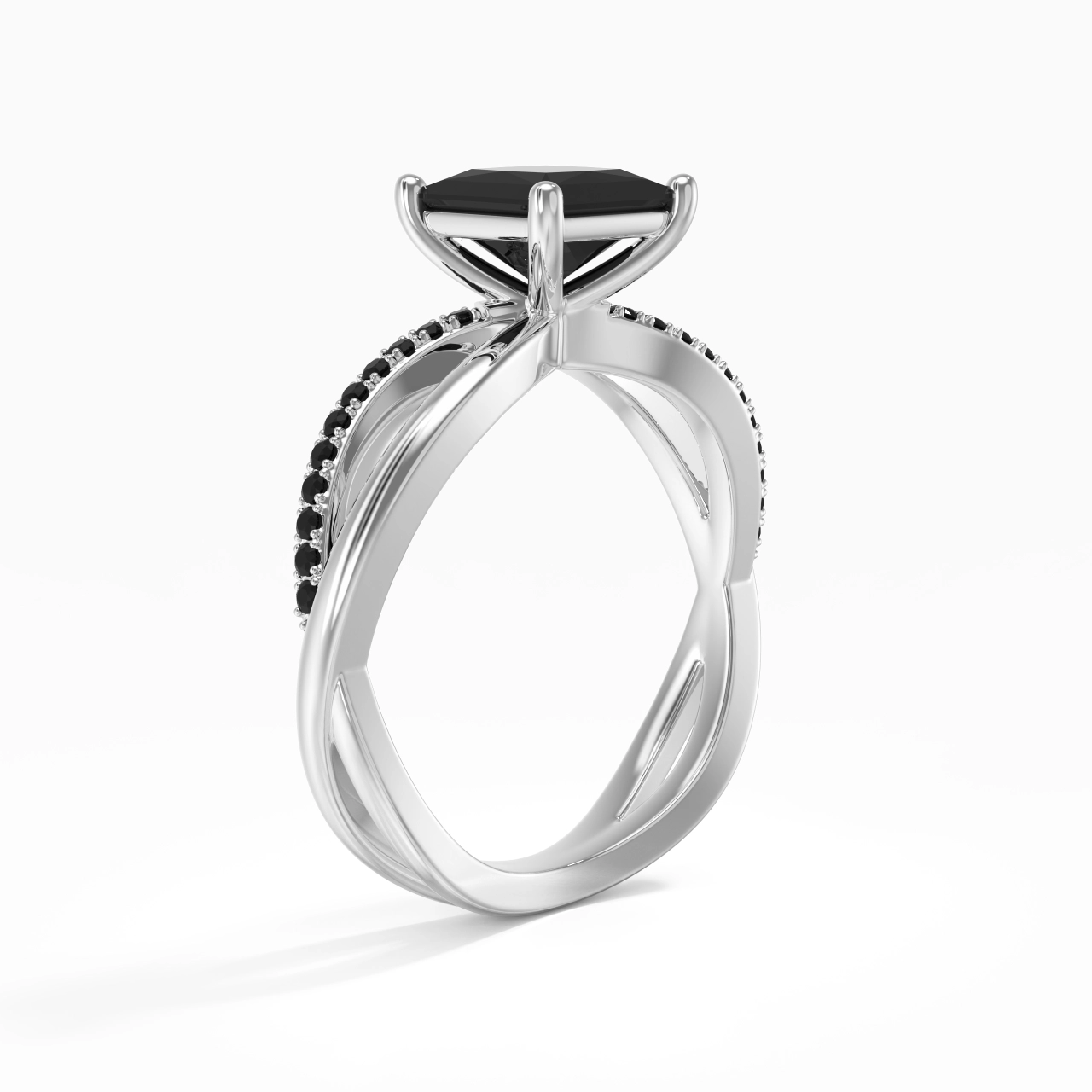 Prong Engagement Ring 1.50ct Cubic Zirconia