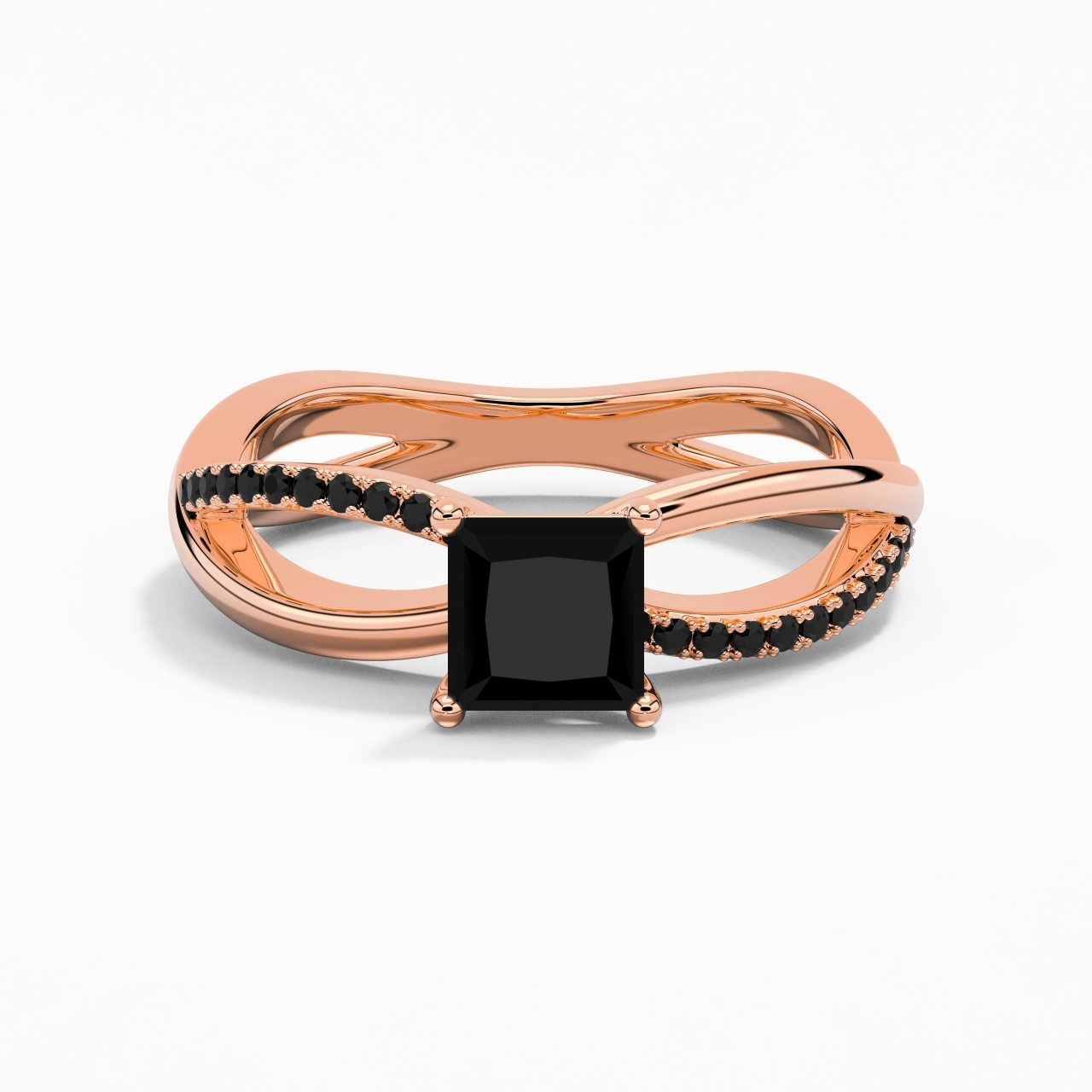 Prong Engagement Ring 1.00ct Cubic Zirconia