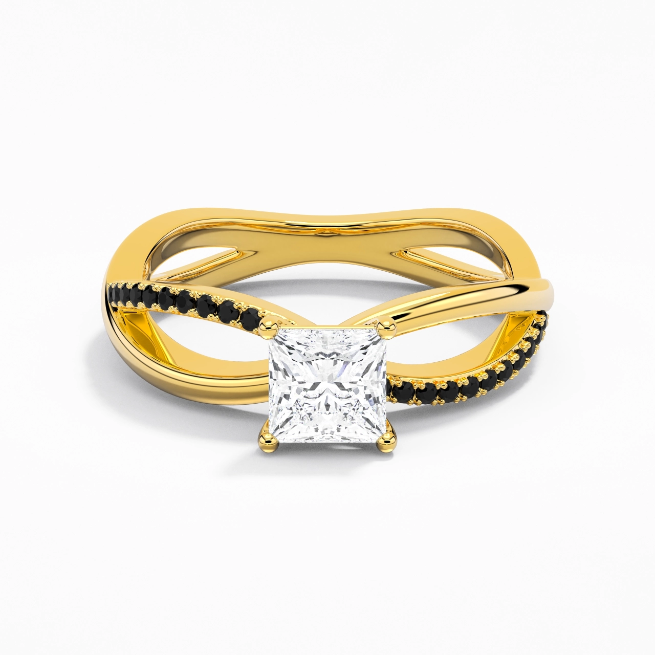 Prong Engagement Ring 1.00ct Cubic Zirconia