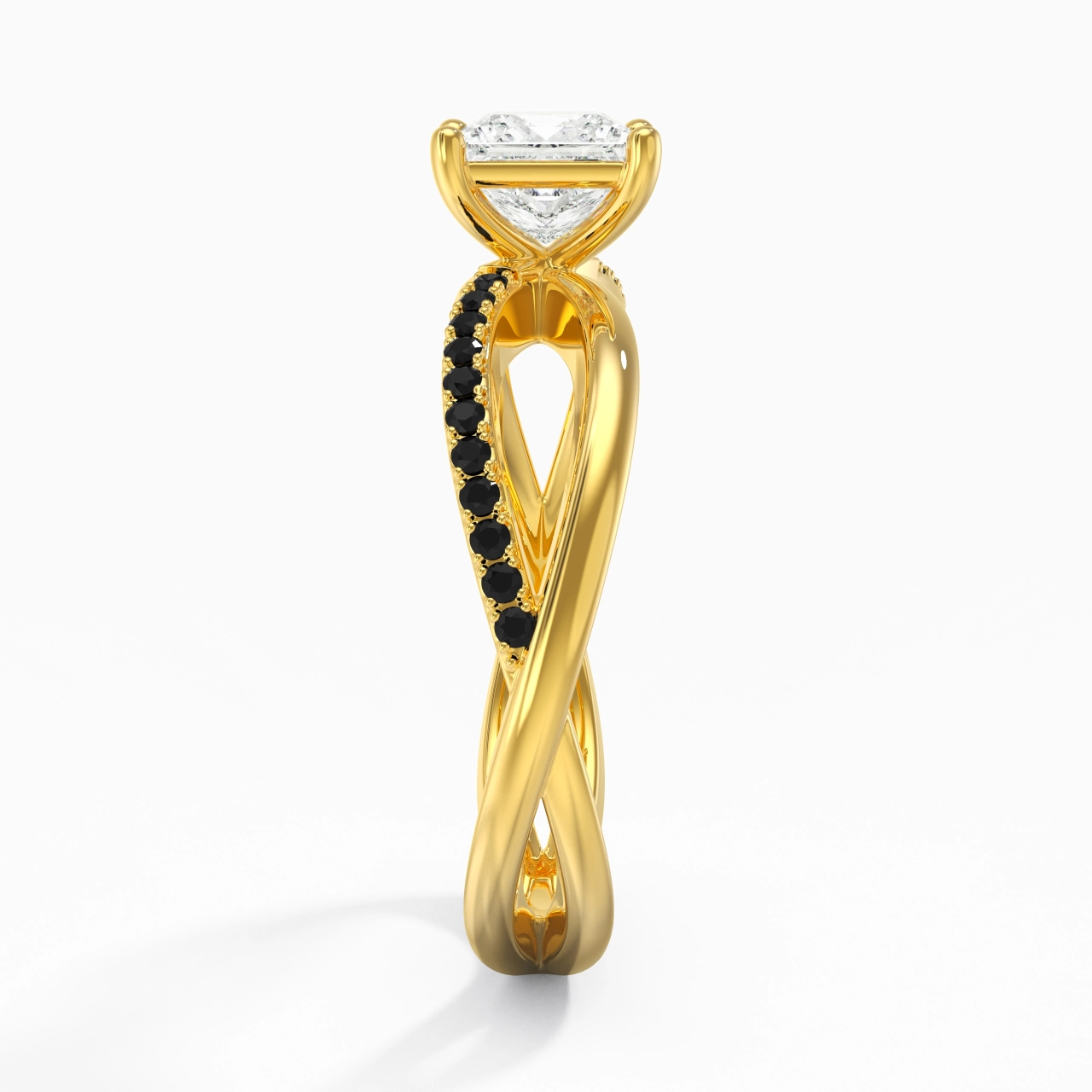 Prong Engagement Ring 1.00ct Cubic Zirconia