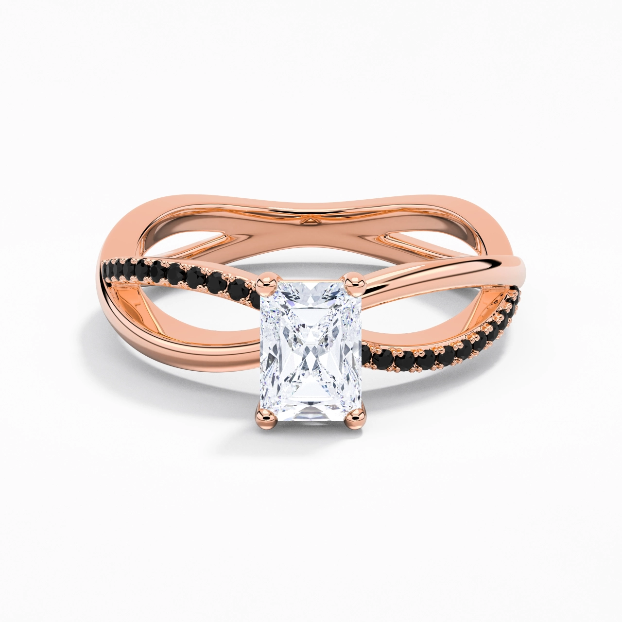 Prong Engagement Ring 1.00ct Cubic Zirconia