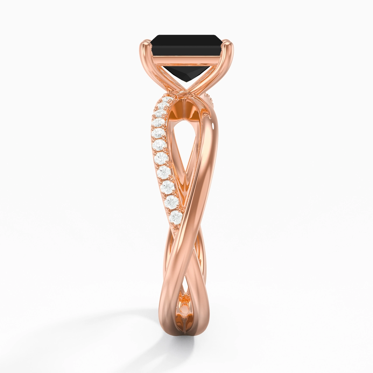 Prong Engagement Ring 1.00ct Cubic Zirconia