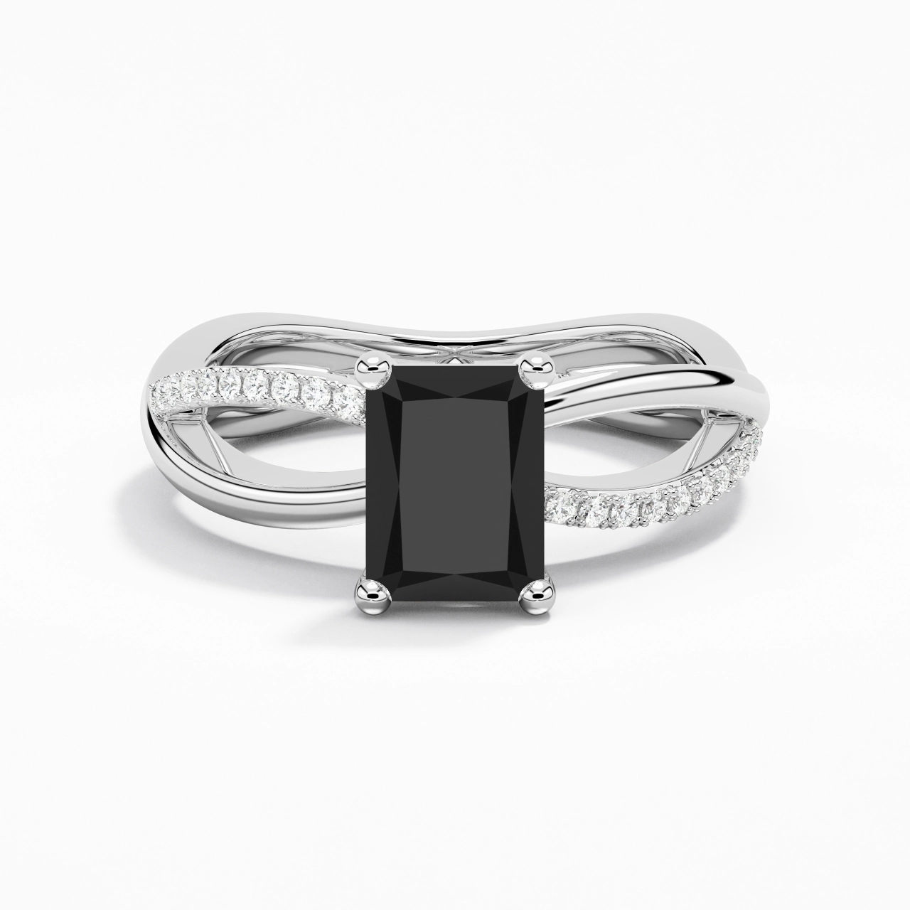 Prong Engagement Ring 2.00ct Cubic Zirconia