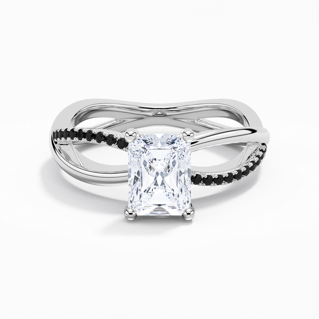 Prong Engagement Ring 2.00ct Cubic Zirconia