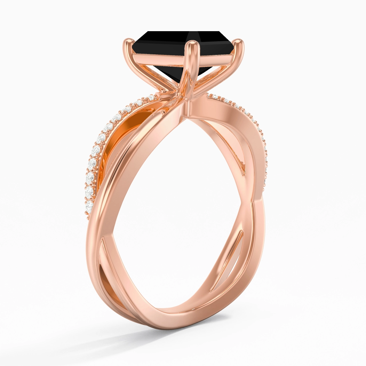 Prong Engagement Ring 2.00ct Cubic Zirconia