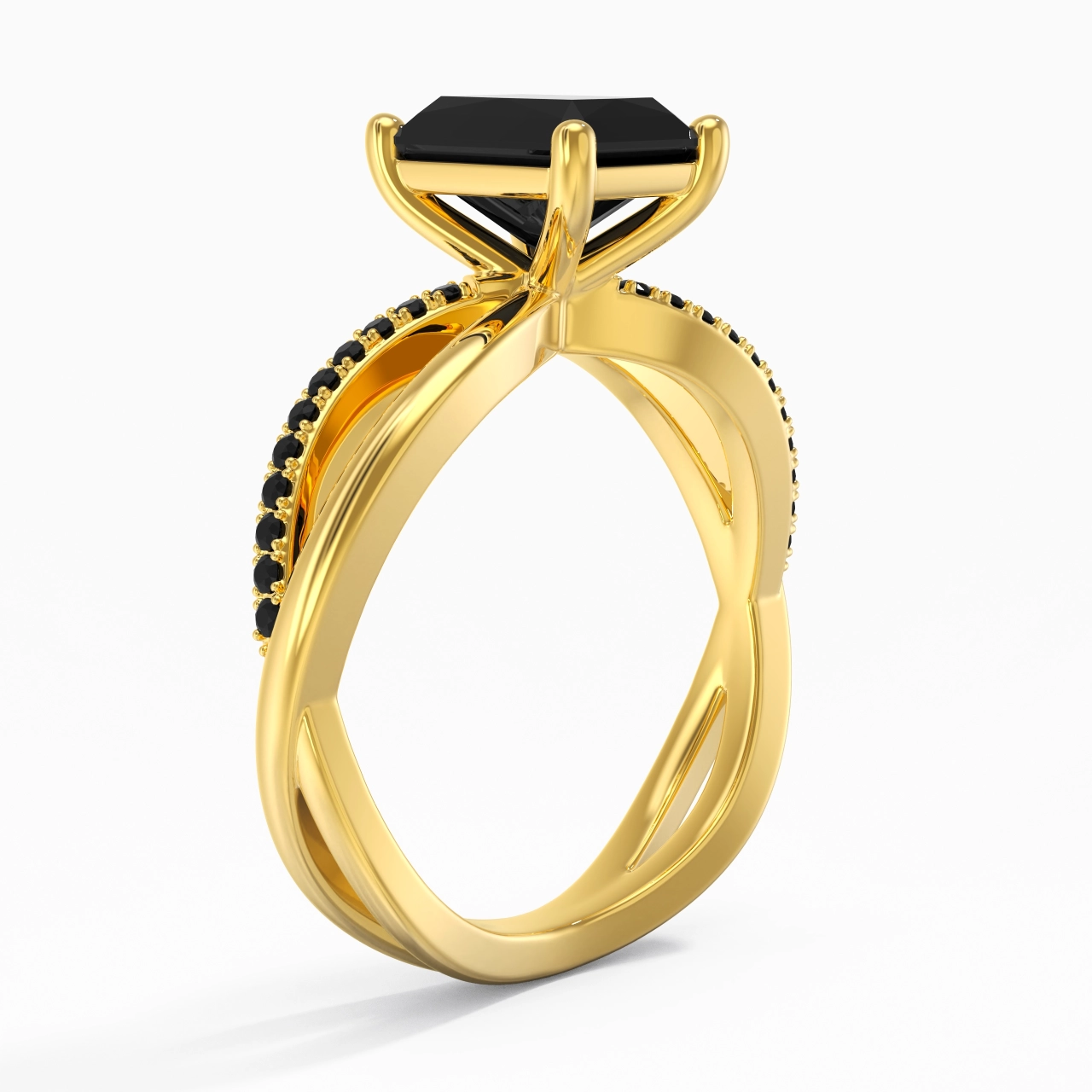 Prong Engagement Ring 2.00ct Cubic Zirconia