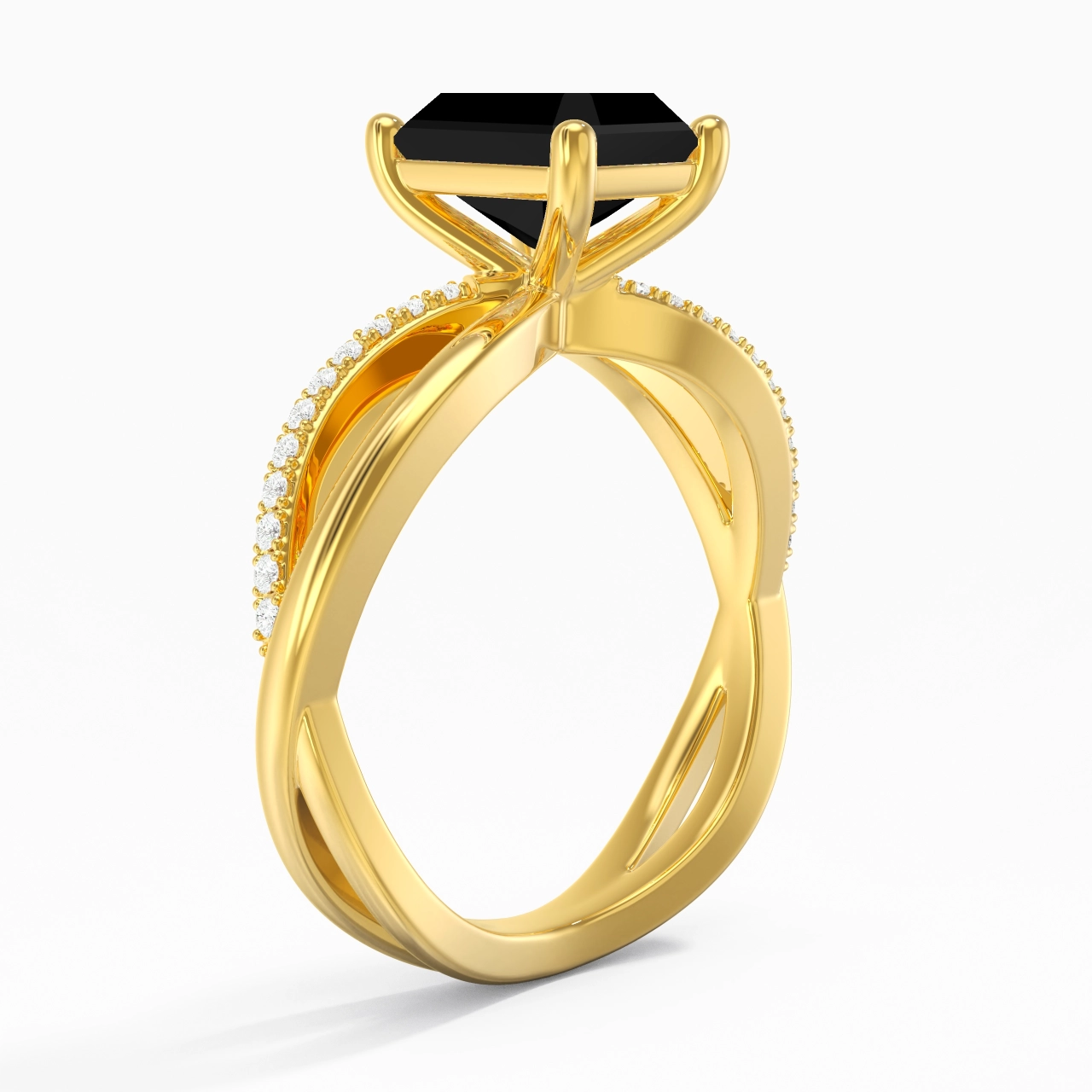 Prong Engagement Ring 2.00ct Cubic Zirconia